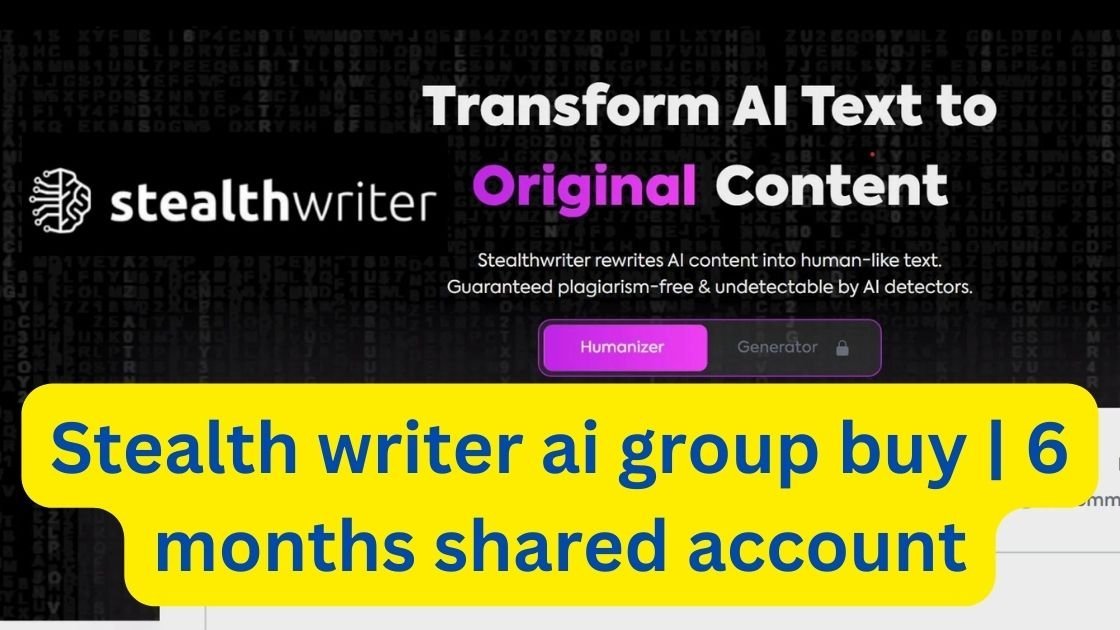 StealthWriter premium group buy | Shared account | Quality Service